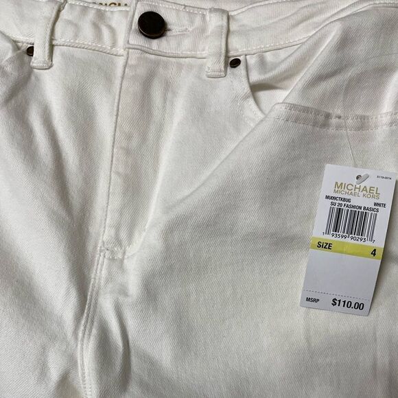 🌟NEW🌟Michael Kors🌟White Denim Jeans  - Picture 3 of 3